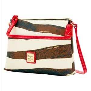 Red Zebra Ginger Crossbody Bag